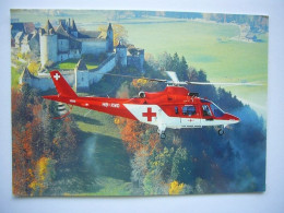 Delcampe - Avion / Airplane / REGA / Helicopter / Agusta A-109-K2 /registered As HB-XWD - Hubschrauber