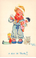 Delcampe - Illustrateur - N°84991 - B. Mallet - A Qui Le Tour ! - Comité Nationale De L'Enfance - Mallet, B.