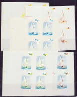 Delcampe - 036 Sport Jeux Olympiques (olympic Games) Emirates Mexico 68 Voile Sailing Ships - Voile