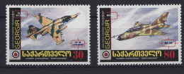 Delcampe - Georgia - 2002 Fighter Aircraft Of The Tbilaviamsheni Works MNH__(TH-678) - Georgien