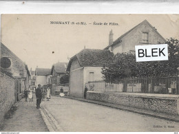Delcampe - 77 . Seine Et Marne :   Mormant : école De Filles . - Mormant