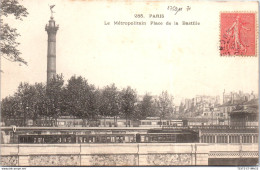 Delcampe - 75011 PARIS - Place De La Bastille, Metropolitain - Paris (11)