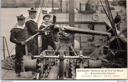 Delcampe - BATEAUX DE GUERRE  Exercice Du Canon - Krieg
