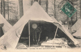 Delcampe - MAISONS - LAFFITE - LE CAMP - UNE TENTE -AGENCEMENT INTERIEUR - Maisons-Laffitte