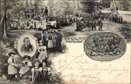 Delcampe - CPA Kaufbeuren Am Wertach In Schwaben, Tänzelfest, Kapelle 1867, Oberlehrer J. Boeckh - Sonstige & Ohne Zuordnung