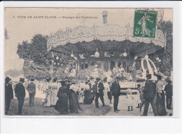 Delcampe - SAINT-CLOUD: Fête De Saint-cloud, Manège Des Toréadors - état - Saint Cloud