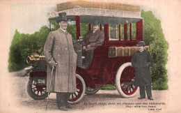 Delcampe - CPA - GÉANT HUGO - Dans Ses Voyages Avec Son Automobile - Edition … - Zirkus