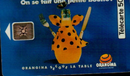 Delcampe - TELECARTE  50...ORANGINA - Werbung