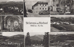 Delcampe - Österreich St Corona Am Wechsel Nö Alpenlandschaft Architektur Oblitert #SBP389 - Wechsel