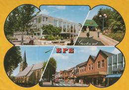 Delcampe - Nederland Epe Stadsgezicht Moderne Architectuur Kerk Winkelstraat #SAP263 - Epe