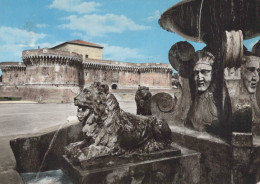 Delcampe - Italia Senigallia Rocca Roveresca E Fontana Dei Leoni Real Photo #SAB166 - Senigallia
