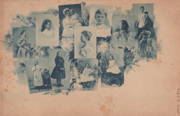 Delcampe - Nederland Ede Collage Van Vintage Studio Portretten Unposted #SCP551 - Ede