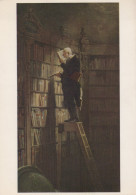 Delcampe - Schweiz Wettingen Spitzweg Der Bücherwurm Bibliothek Unposted #SSAV878 - Wettingen