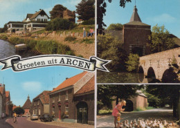 Delcampe - Nederland Arcen Limburg Historische Brug Rivierlandschap Dorpsstraat #SAP250 - Other & Unclassified
