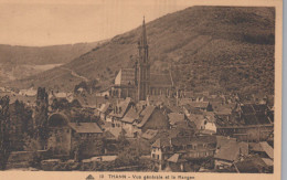 Delcampe - France Thann Vue Générale Ville Collégiale St Thiébaut Rangen Unposted #SCD197 - Thann