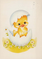 Delcampe - PASQUA UOVO Vintage Cartolina CPSM #PBO208 - Ostern