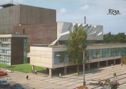 Delcampe - Latvija Riga Rainis Academic Art Theatre Building A Prominent Example #PAC198 - Lettland