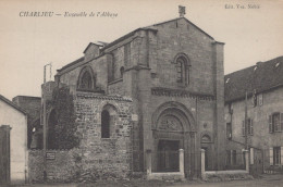 Delcampe - France Charlieu Abbaye Romane Architecture Religieuse Unposted #SCS484 - Charlieu