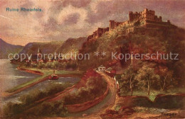 Delcampe - St Goar Ruine Rheinfels Kuenstlerkarte - St. Goar