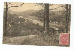 Delcampe - Dave Sur Meuse Pont Rustique Au Vieux Chateau Cachet 1920 Dave & Bruxelles - Dinant