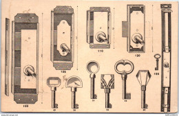 Delcampe - 75014 PARIS - Fabrique De Serrures G MARTIN Av Gallieni - Paris (14)