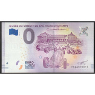 Delcampe - BELGIQUE - ABBAYE DE STAVELOT - MUSEE DU CIRCUIT DE SPA-FRANCORCHAMPS - 2018-1 - 0 Euro / Non-officiels