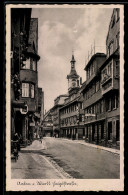 Delcampe - AK Aalen I. Württ., Hotel Bären In Der Hauptstrasse - Aalen