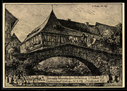 Delcampe - Künstler-AK Suhl, Thüposta 2, Thüringische Postwertzeichen-Ausstellung 1938 - Briefmarken (Abbildungen)