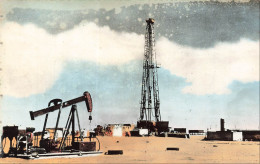 Delcampe - ALGERIE - Hassi Messaoud CFP - Derrick - Pompe à Eau - Désert - CP - Sonstige & Ohne Zuordnung