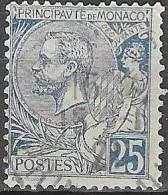 Delcampe - SELLO USADO DE MONACO 1901, YT 25 - Gebraucht