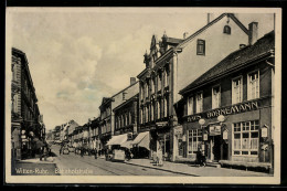 Delcampe - AK Witten-Ruhr, Bahnhofstrasse Mit Gasthaus Bornemann - Witten