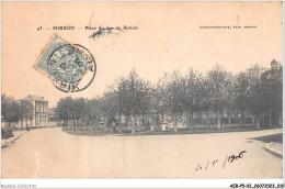 Delcampe - AEBP5-02-0393 - HIRSON - Place Du Jeu De Battoir - Hirson