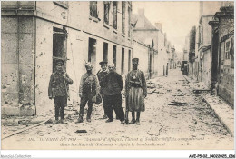 Delcampe - AVEP5-0422-02 - Guerre De 1914 - Chasseur D'afrique - Tureos Et Soldats Anglais Sympathisant Dans Les Rues De Soissons - Soissons
