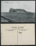 Delcampe - Gibraltar Old Postcard THE ROCK From PUNTA MALA - Panorama General View - Gibraltar