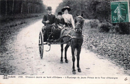 Delcampe - 45*  ORLEANS  â€“equipage Jeune Prince Tour D Auvergne      RL59,0760 - Jagd