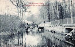 Delcampe - 45* MALESHERBES     Abreuvoir Vers Pont Du Couvent  RL59,0637 - Malesherbes