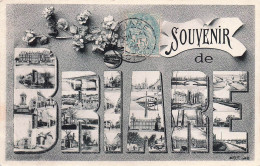Delcampe - 45* BRIARE    Â«Â souvenirÂ Â»  Multi Vues  RL59,0558 - Briare