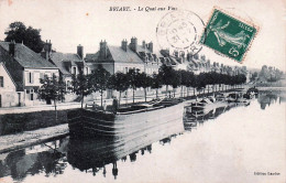 Delcampe - 45* BRIARE  Le Quai Aux Vins     RL59,0550 - Briare