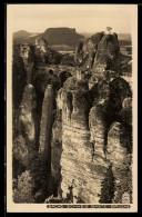 Delcampe - Foto-AK Walter Hahn, Dresden, Nr. 3209: Bastei-Brücke In Der Sächsischen Schweiz - Fotografie