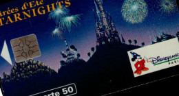 Delcampe - TELECARTE 50..DISNEYLAND PARIS...SOIREES D'ETE STARNIGHTS - Disney