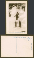 Delcampe - Japan Old Postcard Okurayama Park Kobe, Prince Statue ITO. Anchor 神戶大倉山公園 故伊藤公銅像 - Sonstige & Ohne Zuordnung
