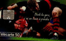 Delcampe - TELECARTE 50....RUGBY - Sport