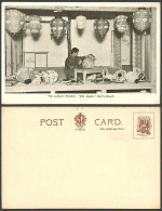 Delcampe - Japan Japanese Making Paper Lantern Lantern Painter Earl's Court Old Postcard - Sonstige & Ohne Zuordnung