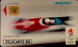 Delcampe - TELECARTE 50...BOSE...BOBSLEIG - Sport