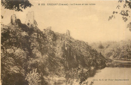 Delcampe - CPA Crozant Creuse La Creuse Et Les Ruines - Crozant