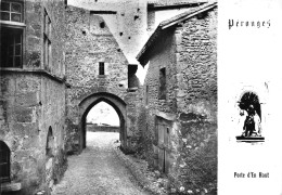 Delcampe - 01 PEROUGES Porte D'en Haut 19 (scan Recto Verso)KEVREN0708 - Pérouges