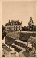 Delcampe - CPA Chenonceaux Indre Et Loire Le Chateau Aile Thomas Bohier La Tour Des Marques La Cour D'Honneur E - Chenonceaux