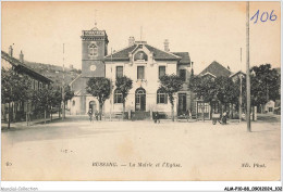 Delcampe - ALMP10-0952-88 - BUSSANG - La Mairie Et L'église - Bussang