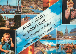 Delcampe - 14 HONFLEUR MULTIVUES ALLO ALLO - Honfleur