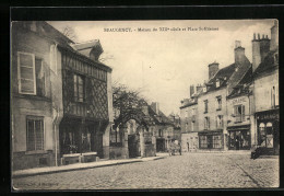 Delcampe - CPA Beaugency, Place St-Etienne - Beaugency